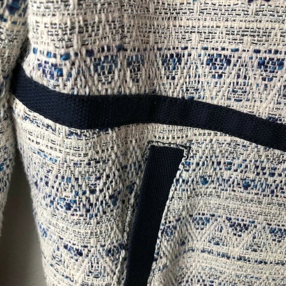 HINGE Nordstrom Wool Tweed Zip Blazer - Clueless Vibes - Picture 4 of 9